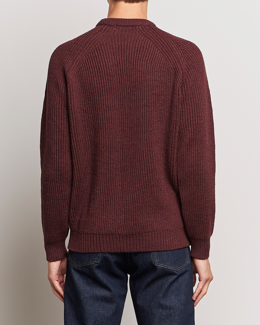 Homme | Pulls Et Tricots | Peregrine | Ford Knitted Wool Jumper Shiraz