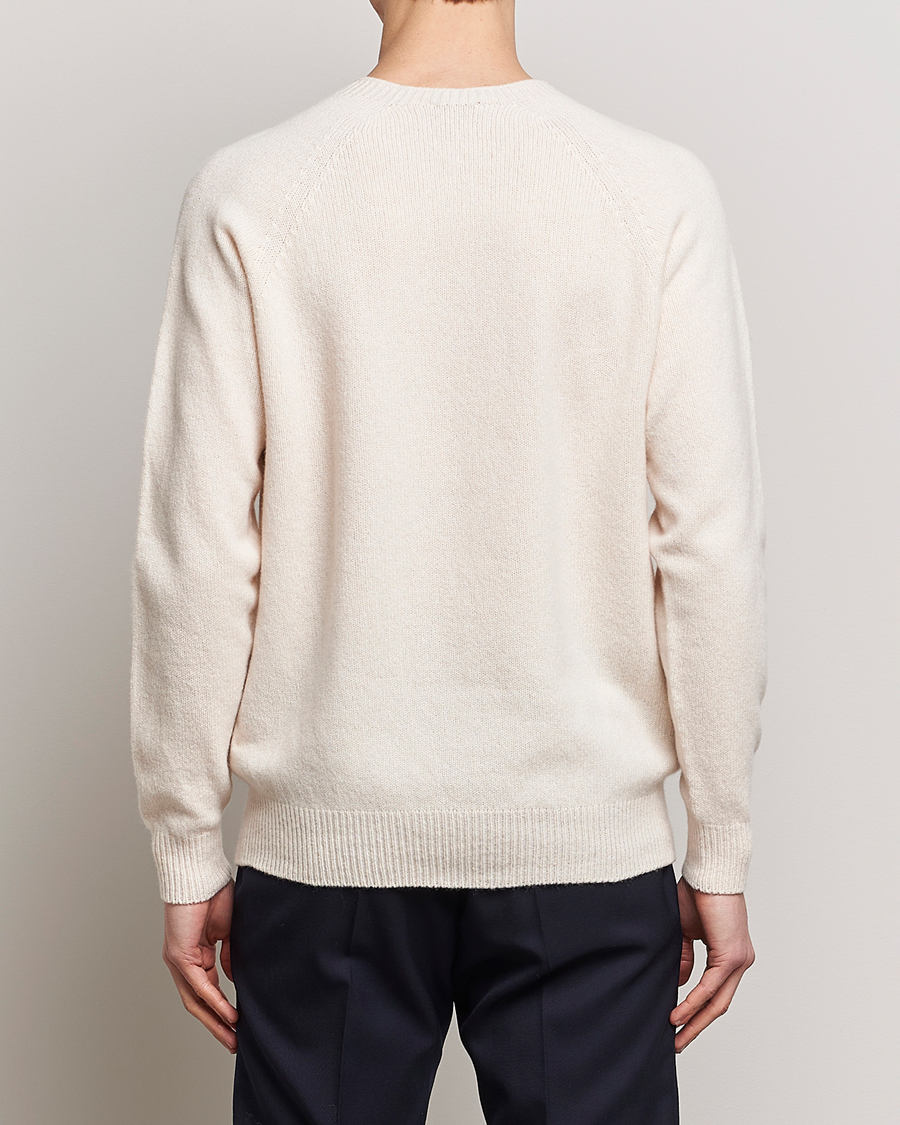 Homme | Pulls Et Tricots | Sunspel | Lambswool Crew Neck Ecru