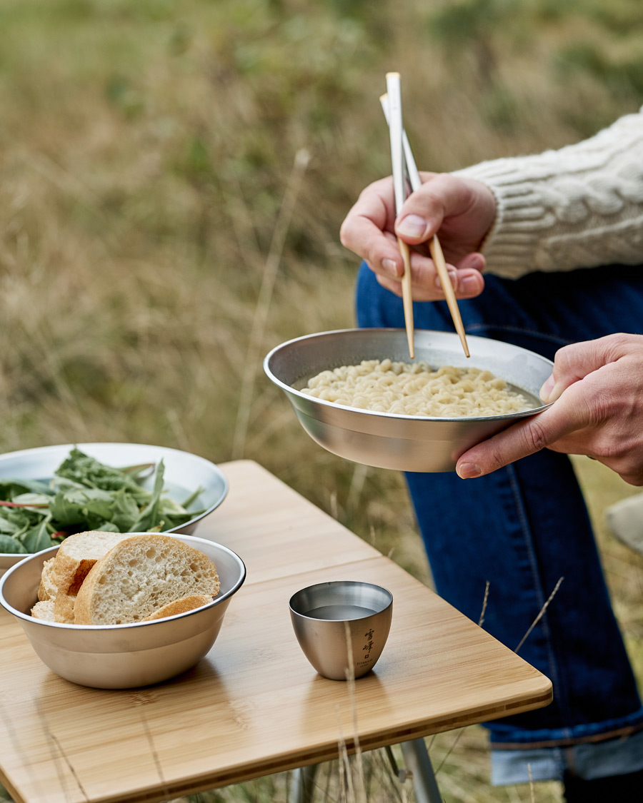 Homme | Outdoor living | Snow Peak | Tableware Set Stainless Steel