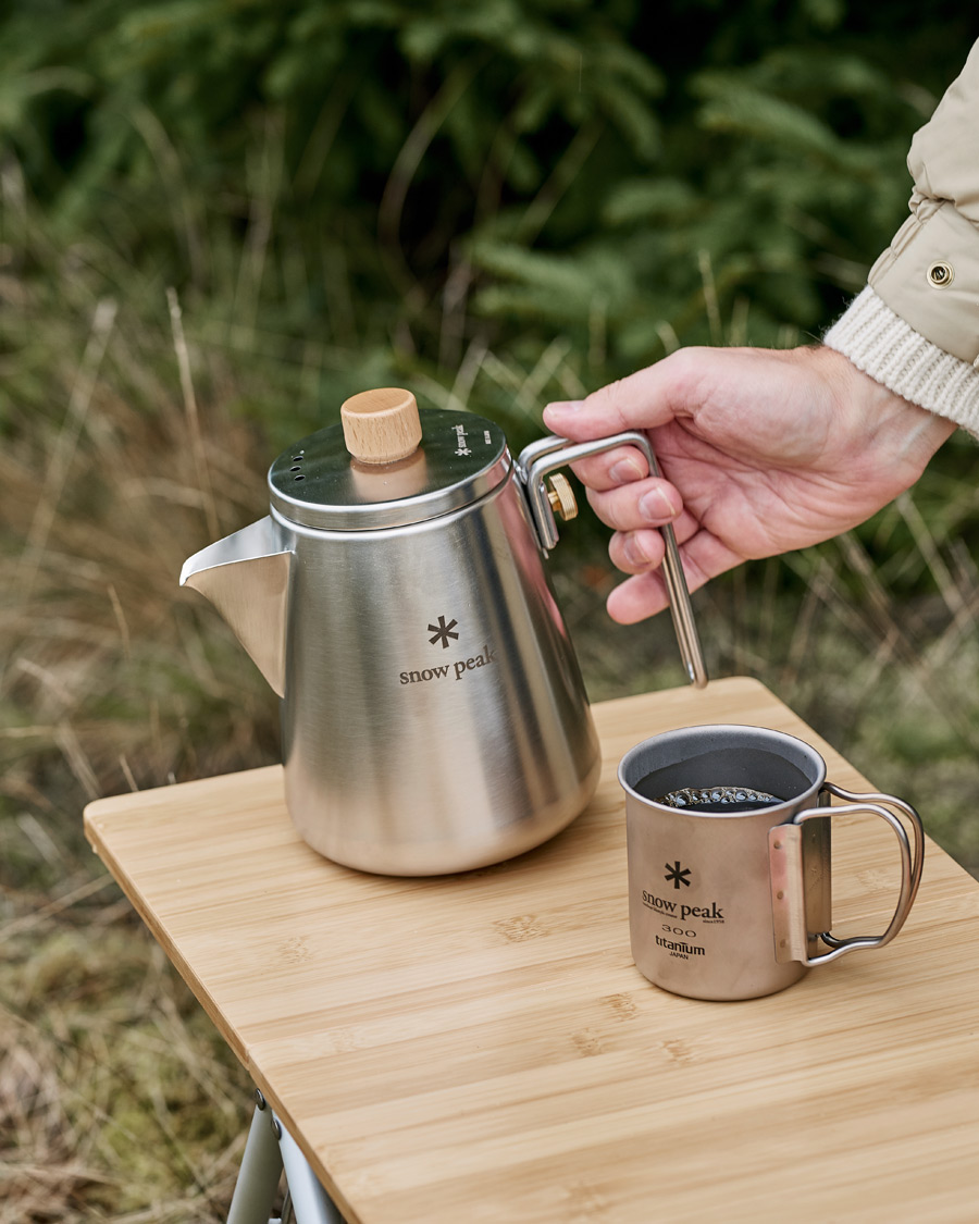 Homme | Outdoor living | Snow Peak | Field Barista Kettle Stainless Steel