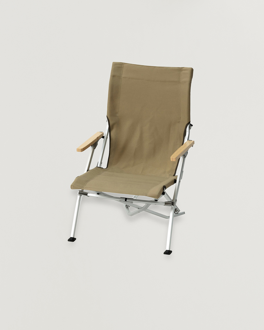 Homme | Outdoor living | Snow Peak | Low Beach Chair Khaki