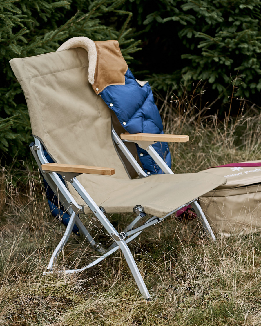 Homme | Outdoor living | Snow Peak | Low Beach Chair Khaki