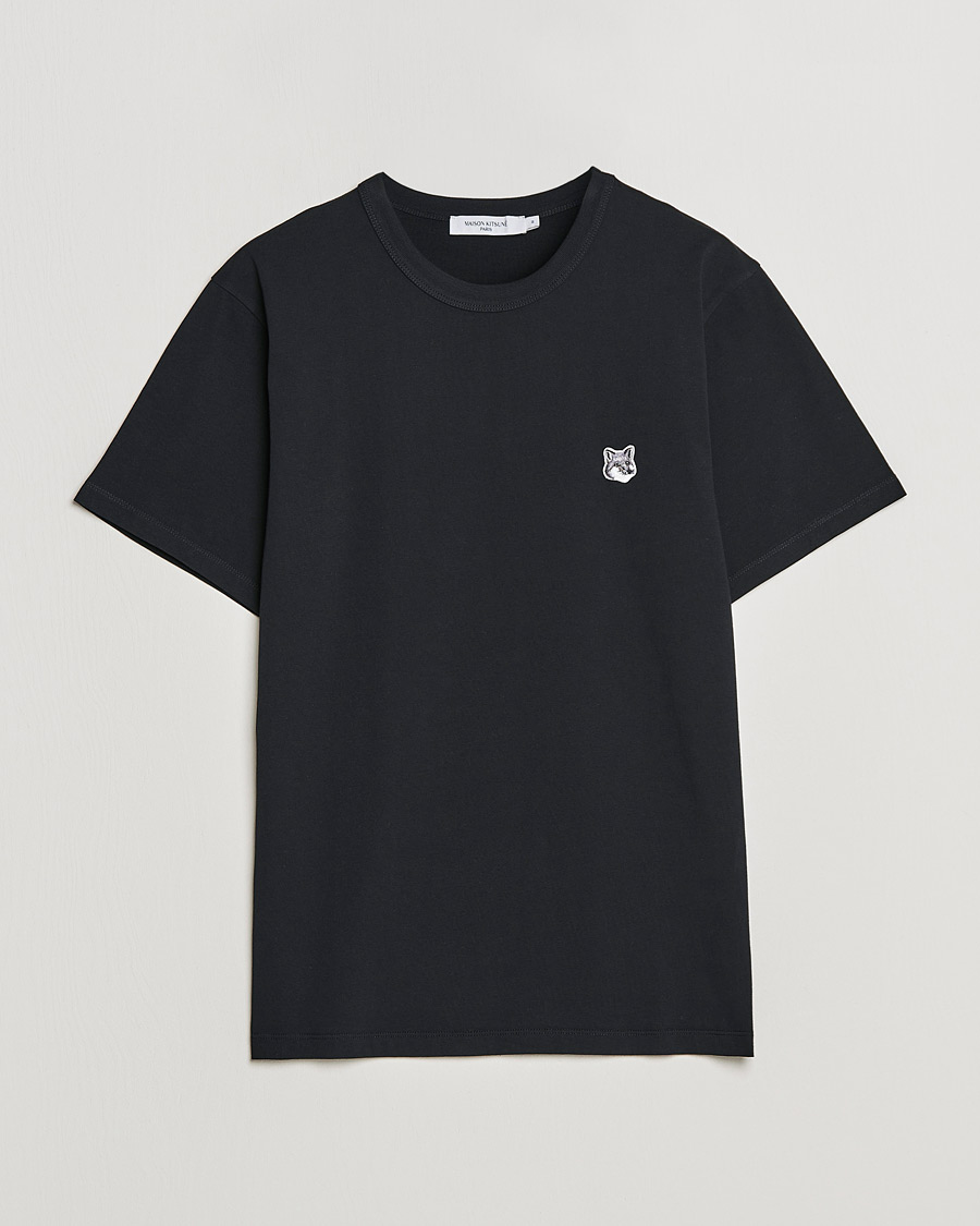 Homme | T-shirts | Maison Kitsuné | Grey Fox Head Tee Black