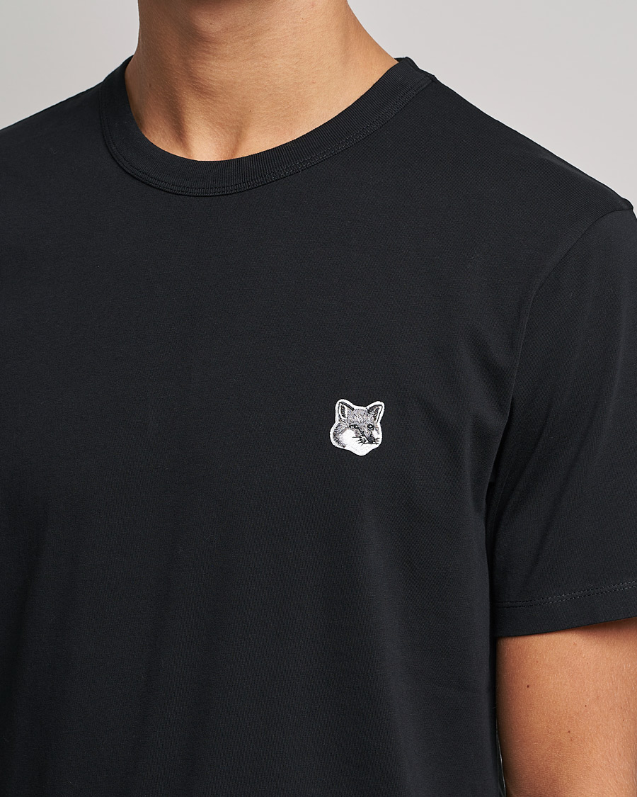 Homme | T-shirts | Maison Kitsuné | Grey Fox Head Tee Black
