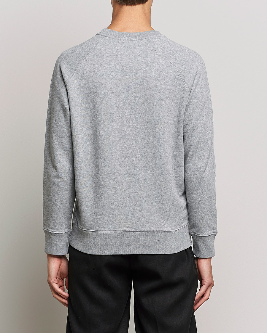 Homme | Pulls Et Tricots | Maison Kitsuné | Fox Head Sweatshirt Grey Melange