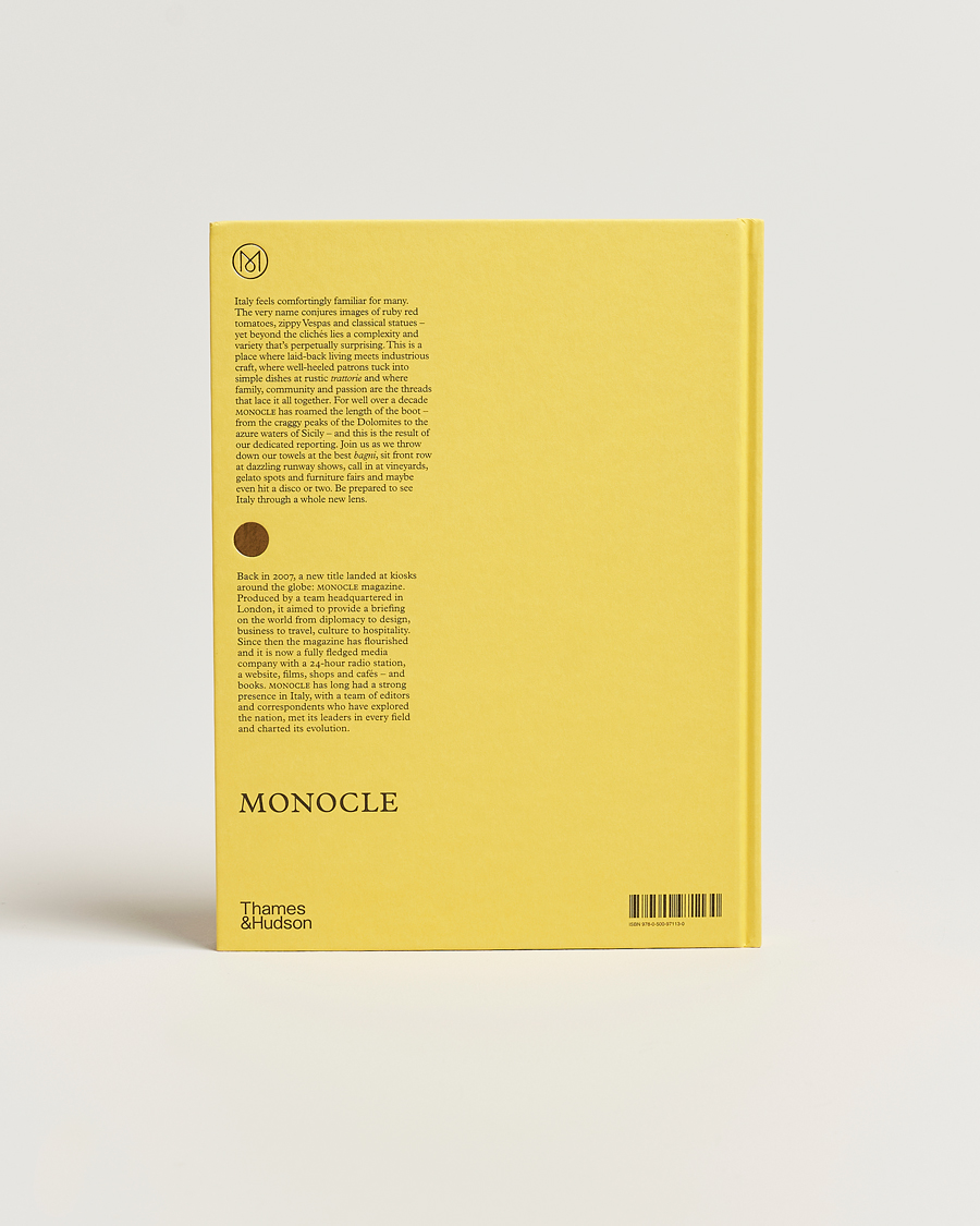 Homme | Livres | New Mags | Monocle Book of Italy