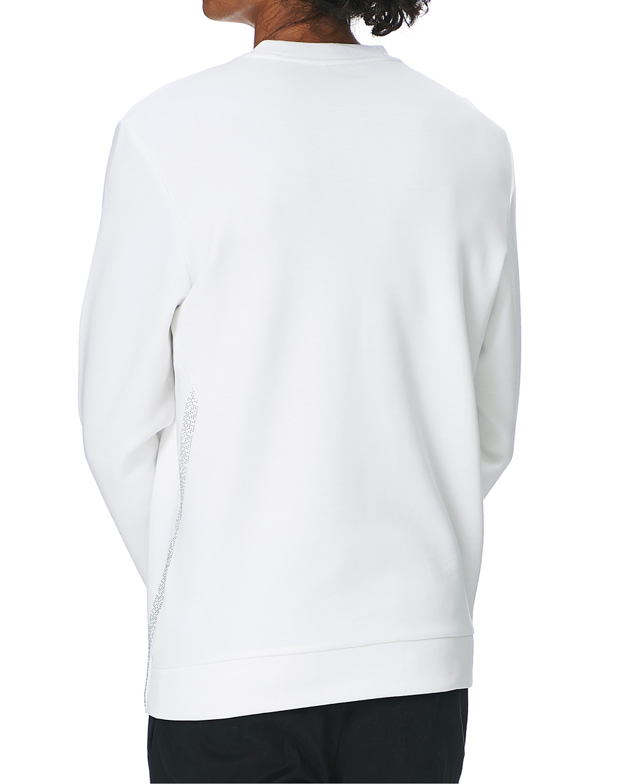 Homme | Pulls Et Tricots | BOSS GREEN | BOSS Athleisure Salbo Iconic Crew Neck Sweatashirt White