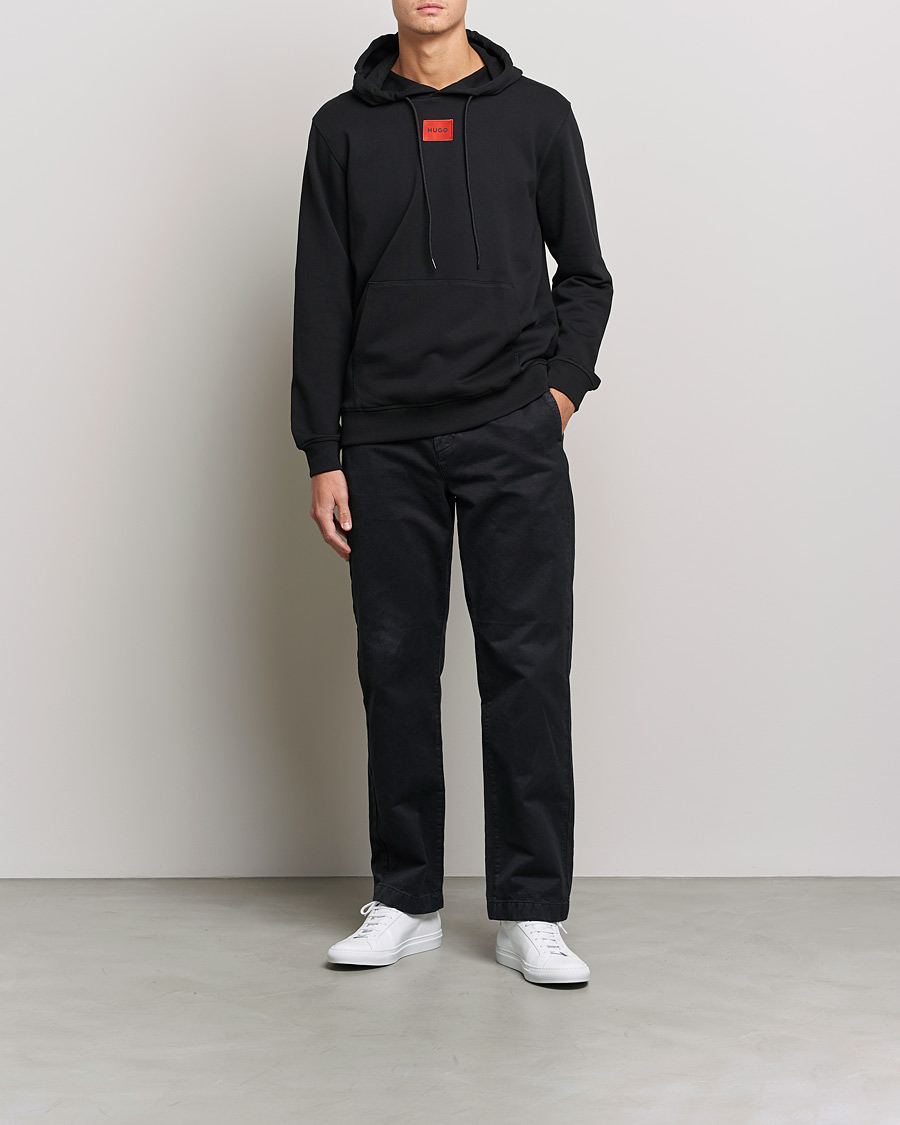 Homme | Pulls Et Tricots | HUGO | Daratschi Logo Hoodie Black