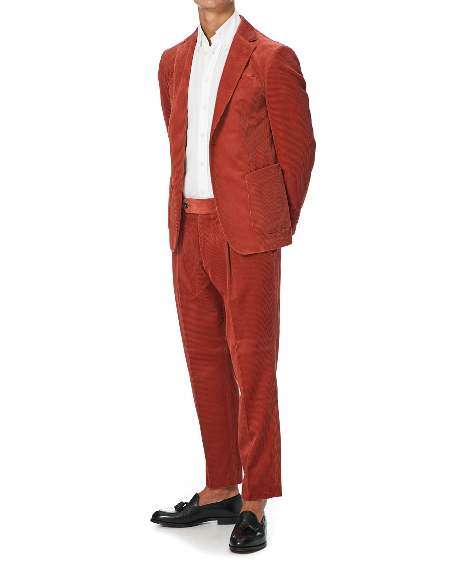 Homme | Blazers | BOSS BLACK | BOSS Hanry Corduroy Patch Pocket Blazer Medium Red