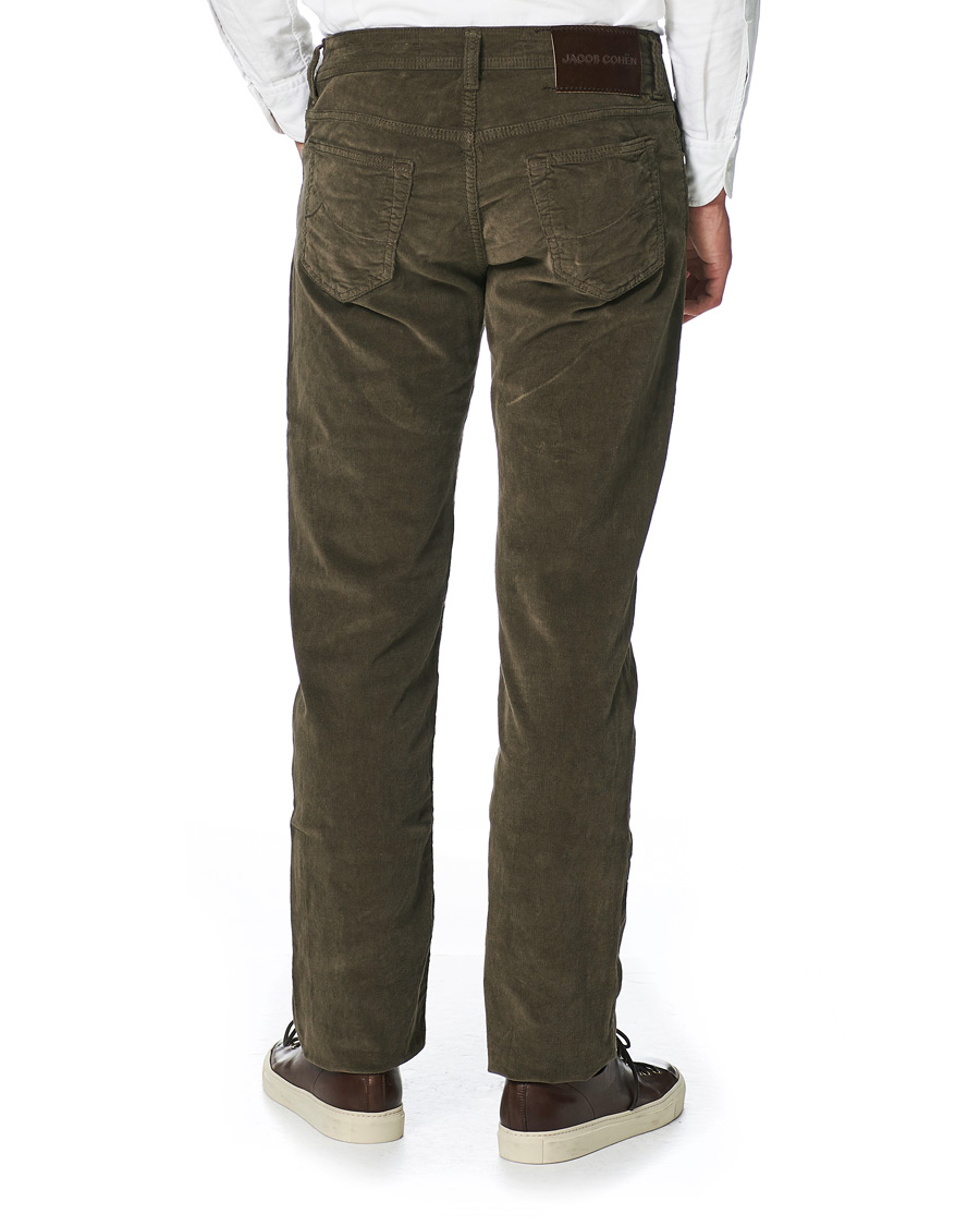 Homme | Pantalons | Jacob Cohën | 688 Bard 5-Pocket Corduroy Trousers Brown