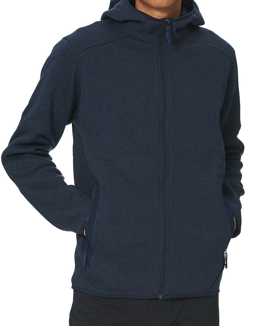 Homme | Pulls Et Tricots | Arc'teryx | Covert Full Zip Hood Kingfisher Heat