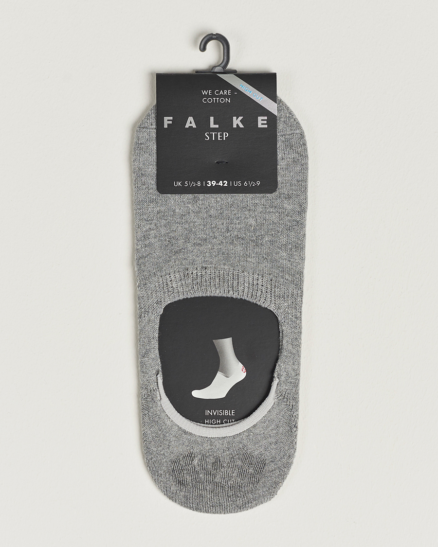 Homme | Sous-Vêtements Et Chaussettes | Falke | Casual High Cut Sneaker Socks Light Grey Melange