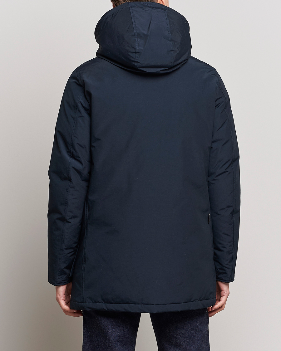 Homme | Manteaux Et Vestes | Woolrich | Arctic Parka No Fur Melton Blue