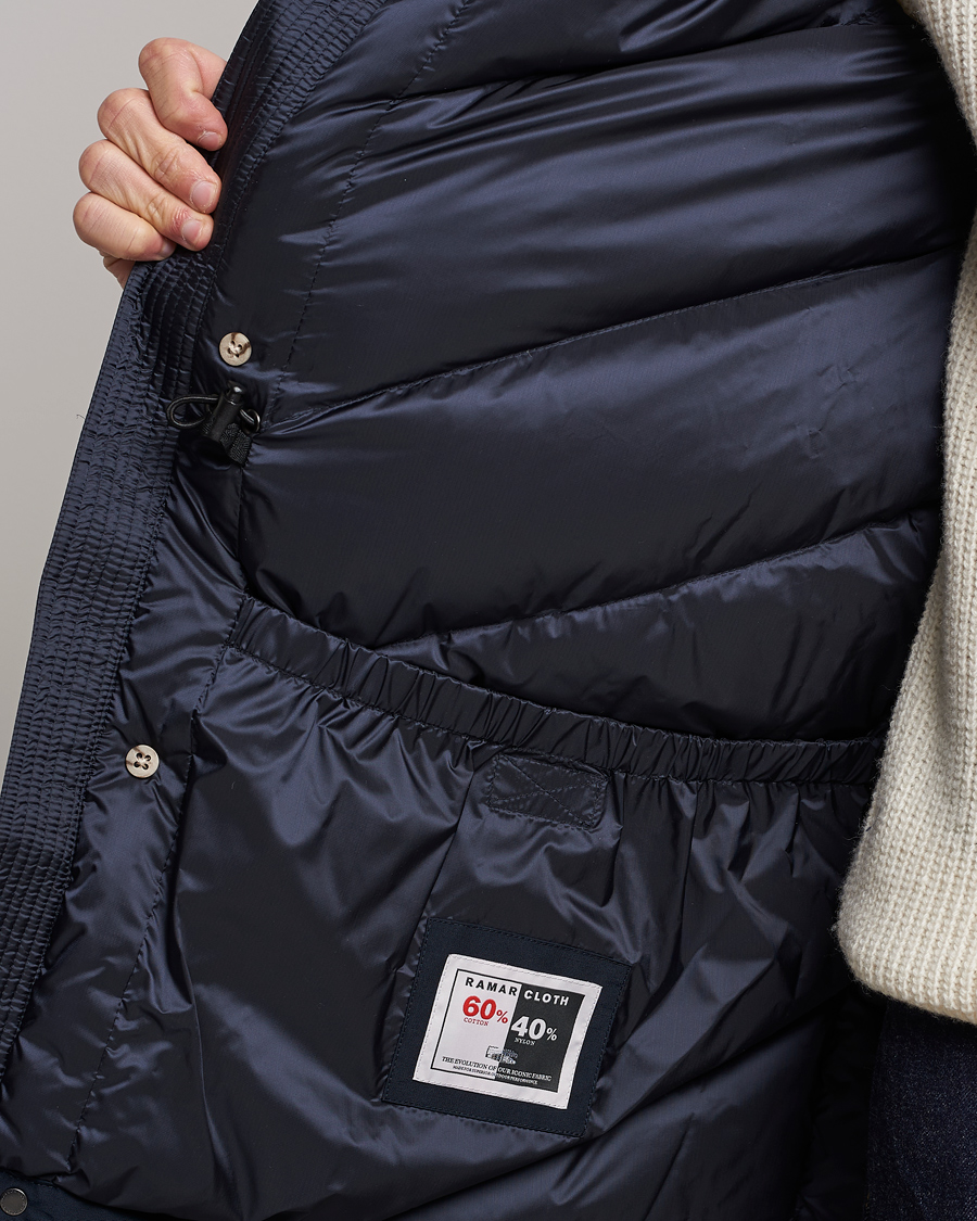Homme | Manteaux Et Vestes | Woolrich | Arctic Parka No Fur Melton Blue