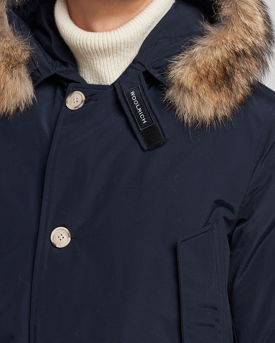 Homme | Manteaux Et Vestes | Woolrich | Arctic Parka DF Melton Blue