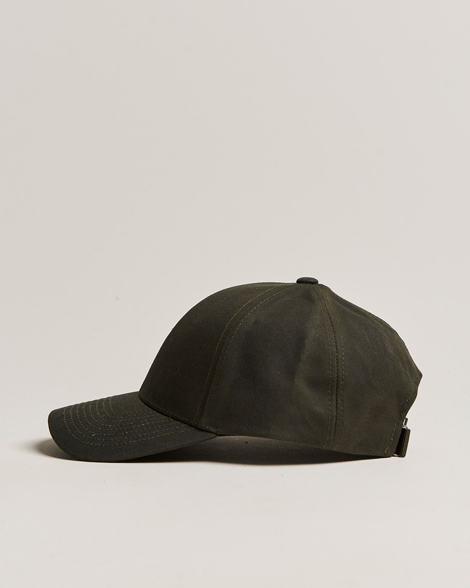 Homme | Varsity Headwear Oilskin Baseball Cap Ivy Green | Varsity Headwear | Oilskin Baseball Cap Ivy Green