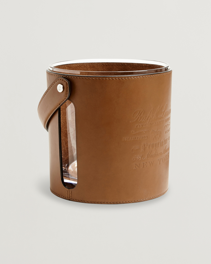 Homme | Ralph Lauren Home Cantwell Ice Bucket Brown | Ralph Lauren Home | Cantwell Ice Bucket Brown