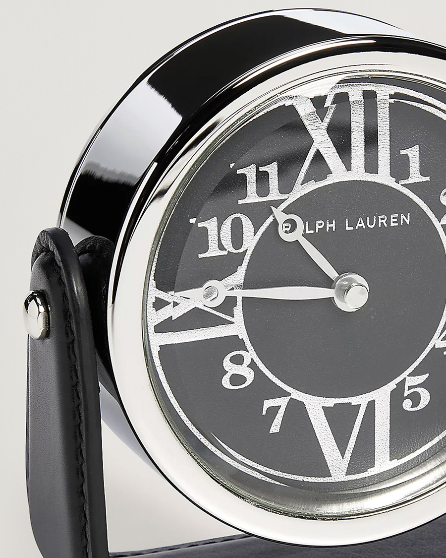 Homme |  | Ralph Lauren Home | Brennan Table Clock Black