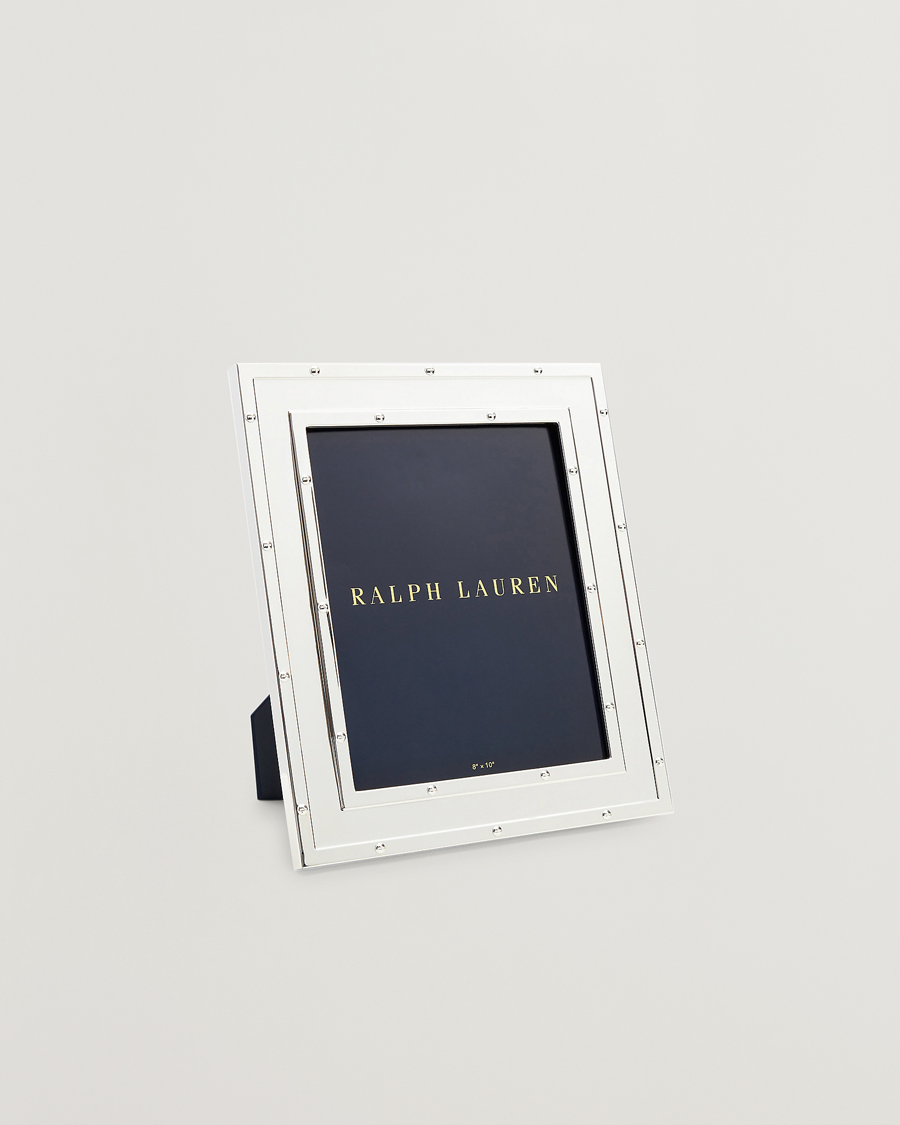 Homme | Pour La Maison | Ralph Lauren Home | Bleeker 20x25 Photo Frame Silver