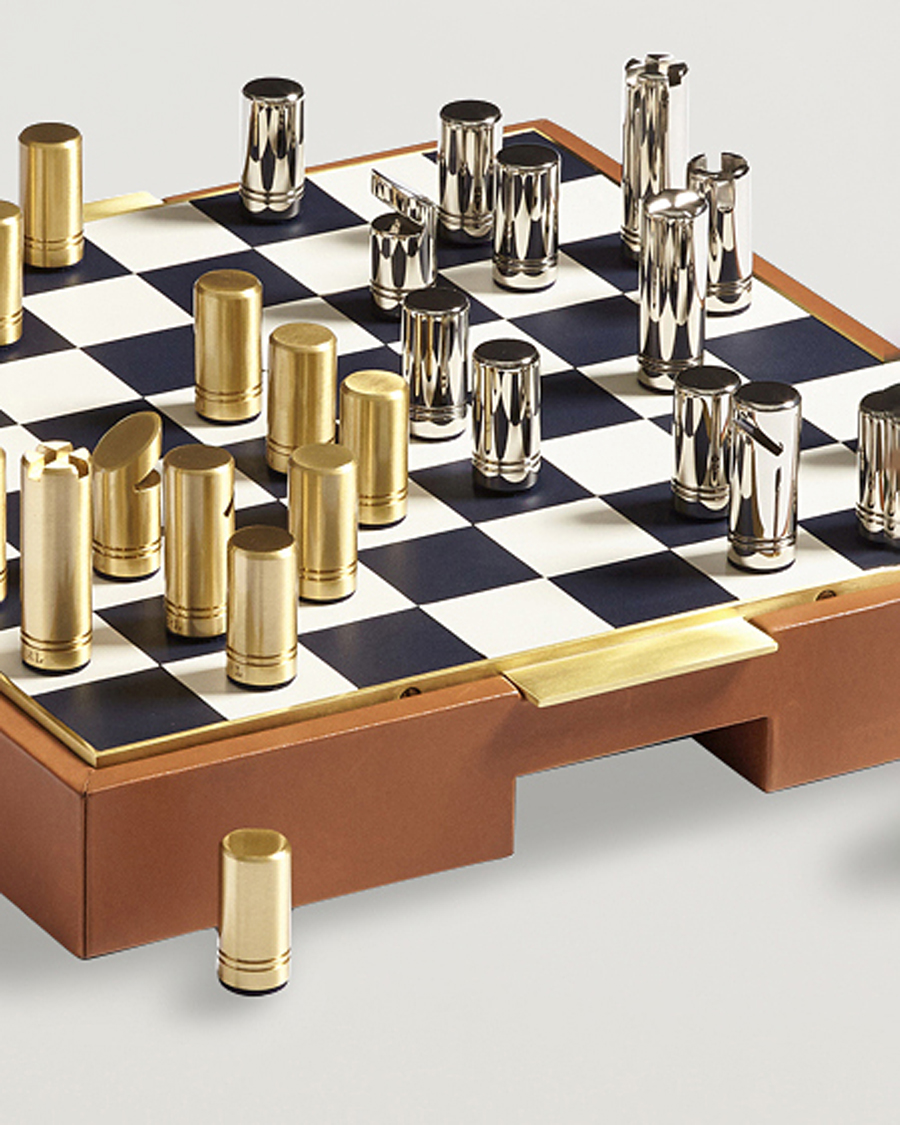 Homme |  | Ralph Lauren Home | Fowler Chess Set Saddle Multi