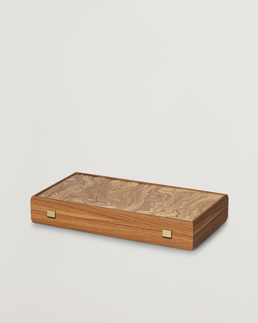 Homme | Jeux | Manopoulos | Olive Burl Large Backgammon