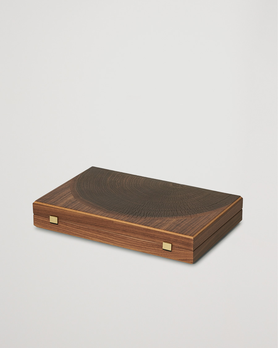 Homme | Manopoulos Walnut Natural Tree Large Backgammon | Manopoulos | Walnut Natural Tree Large Backgammon