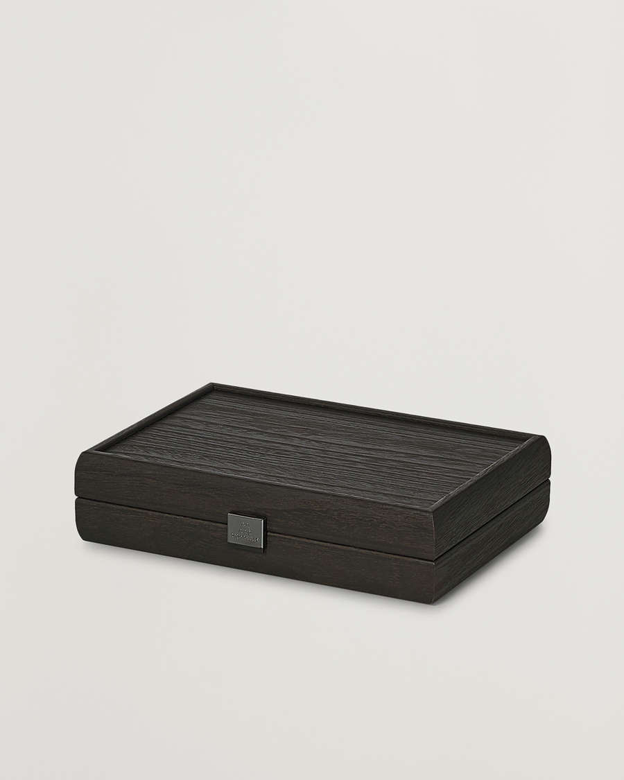 Homme |  | Manopoulos | Wooden Domino Case Black