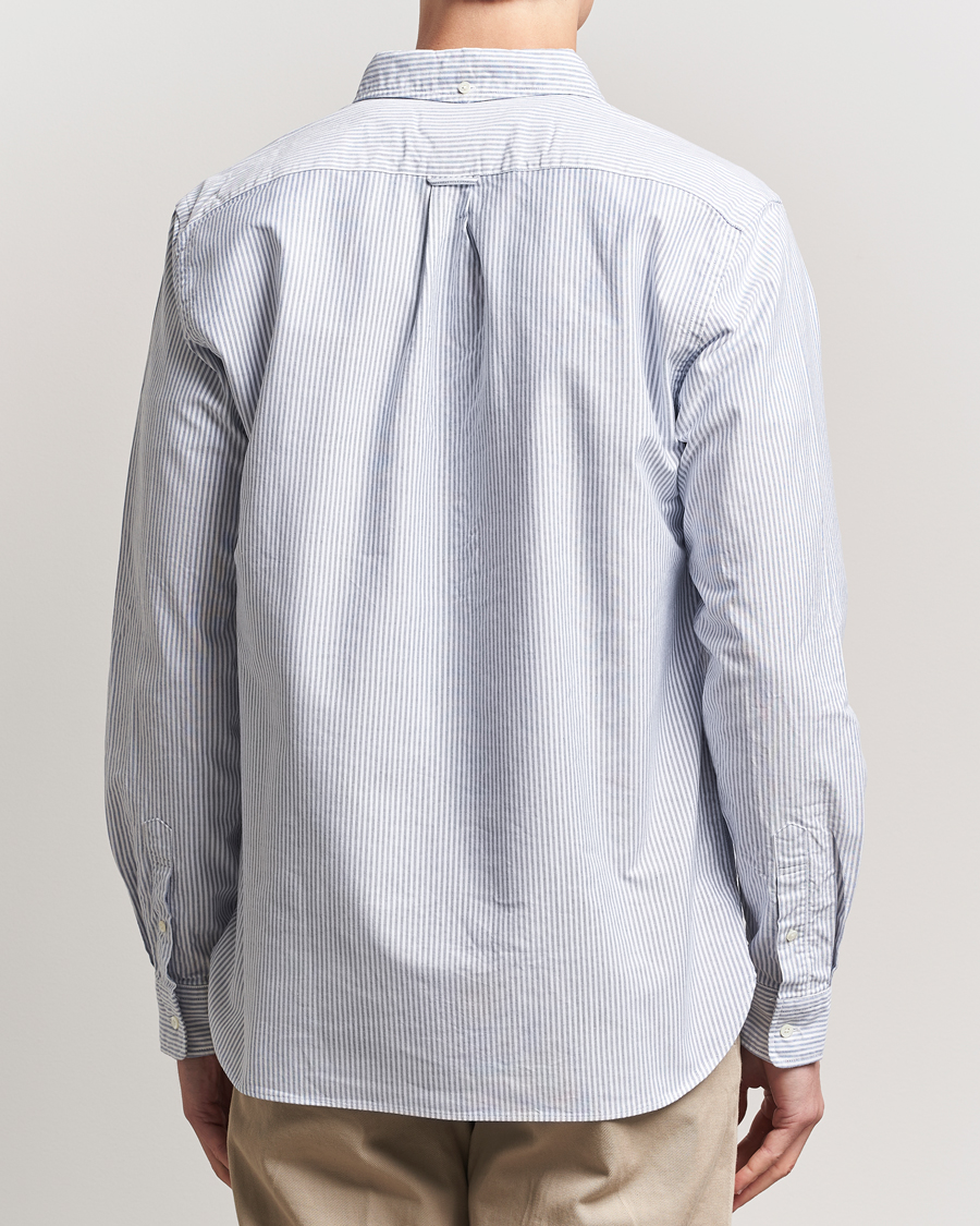 Homme | Chemises | BEAMS PLUS | Oxford Button Down Shirt Blue Stripe