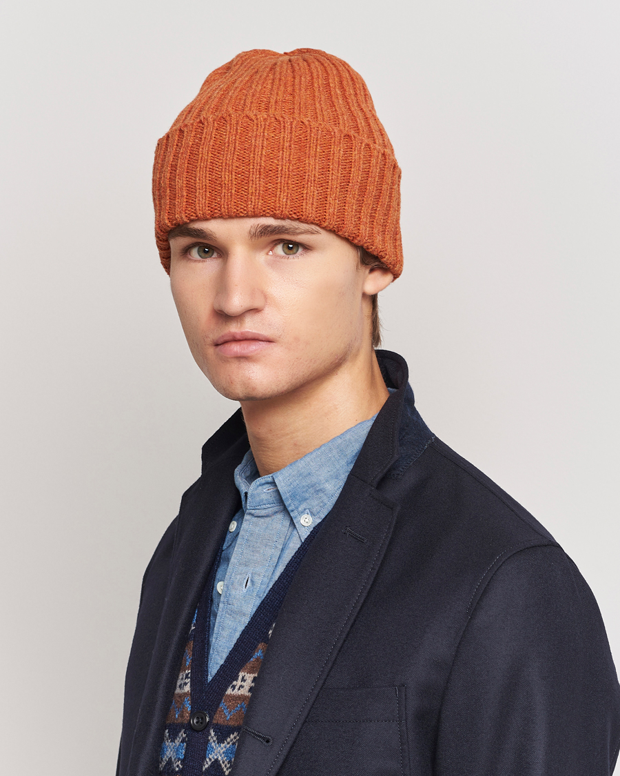 Homme | BEAMS PLUS Wool Watch Cap Orange | BEAMS PLUS | Wool Watch Cap Orange
