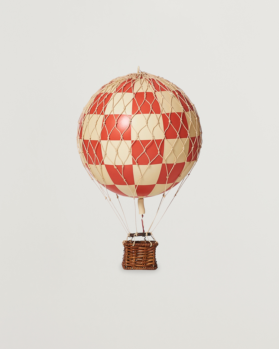 Homme | Décoration | Authentic Models | Travels Light Balloon Check Red