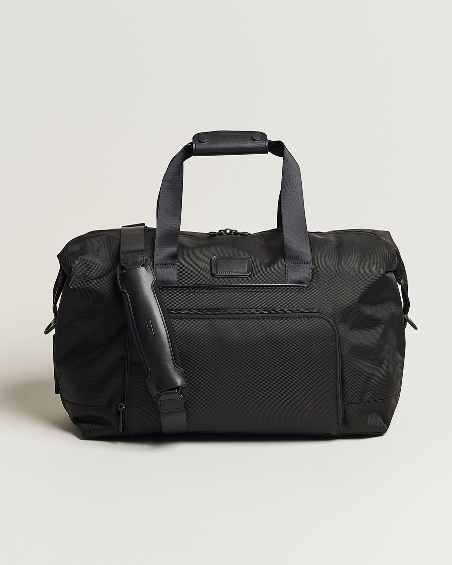 Homme | TUMI Alpha 3 Double Expansion Satchel Black | TUMI | Alpha 3 Double Expansion Satchel Black