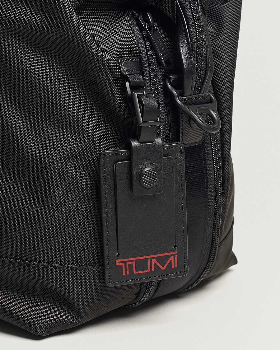 Homme | TUMI Alpha 3 Double Expansion Satchel Black | TUMI | Alpha 3 Double Expansion Satchel Black