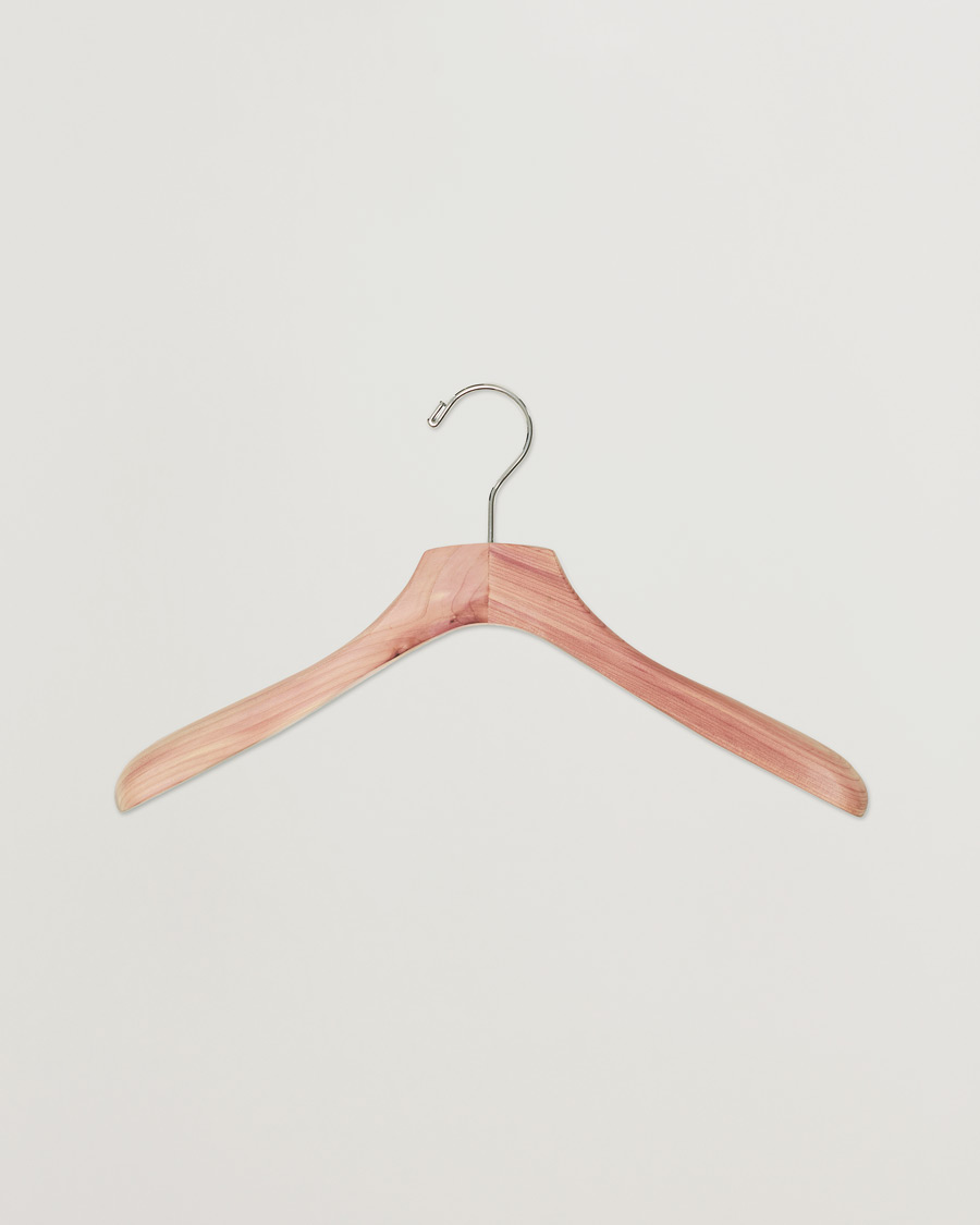 Homme | Care with Carl Cedar Wood Jacket Hanger | Care with Carl | Cedar Wood Jacket Hanger