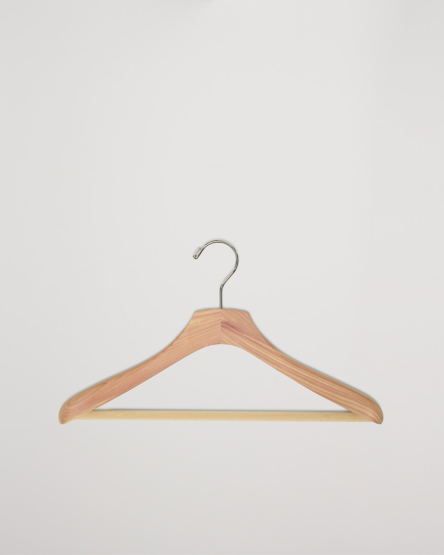 Homme | Care with Carl Cedar Wood Suit Hanger | Care with Carl | Cedar Wood Suit Hanger