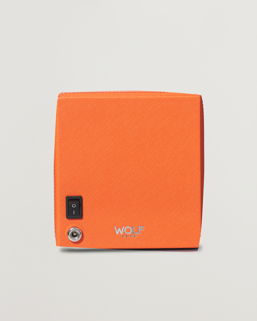 Homme | WOLF Cub Single Winder With Cover Orange | WOLF | Cub Single Winder With Cover Orange