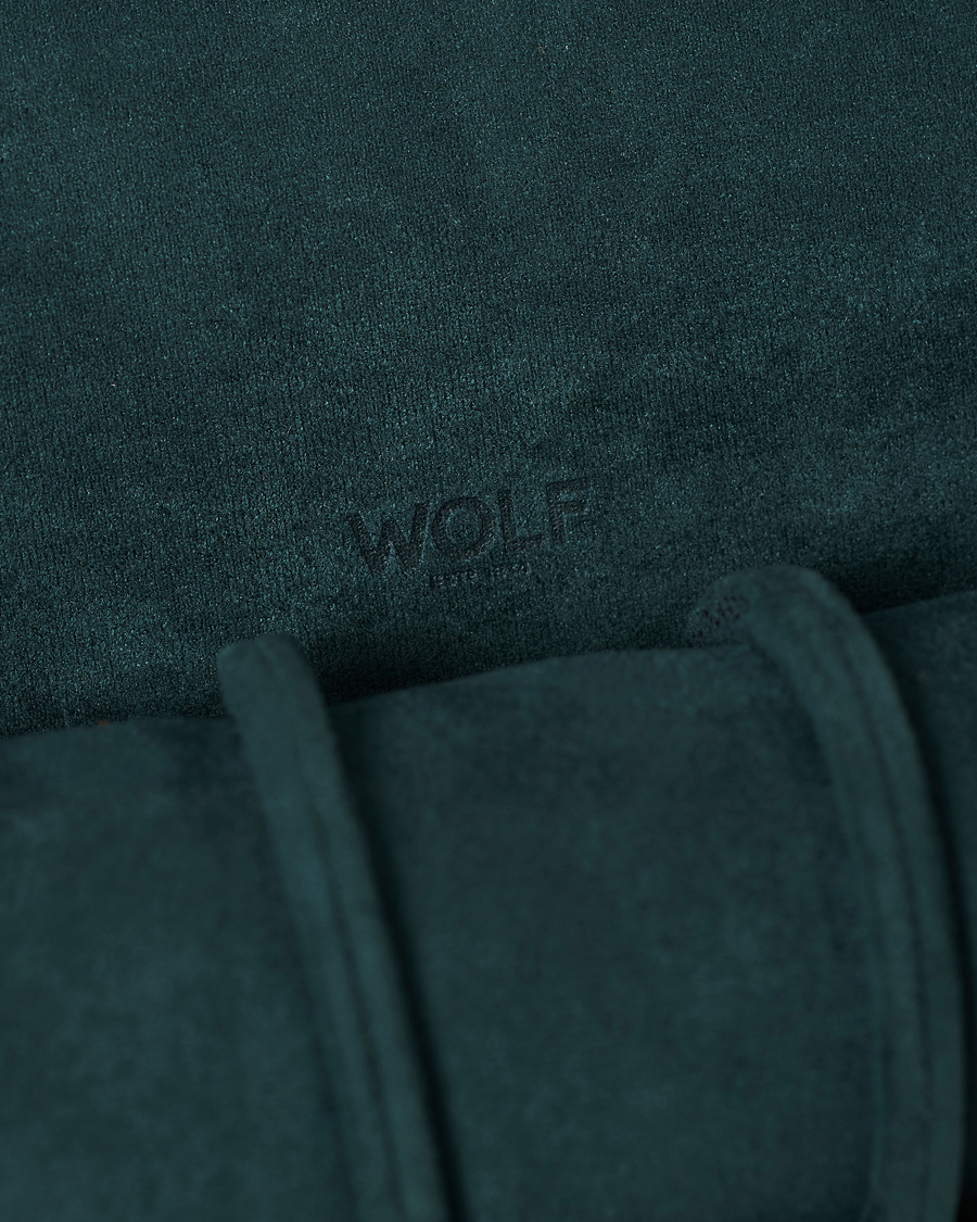 Homme | Boîtes montres et bijoux | WOLF | British Racing Green Triple Watch Roll