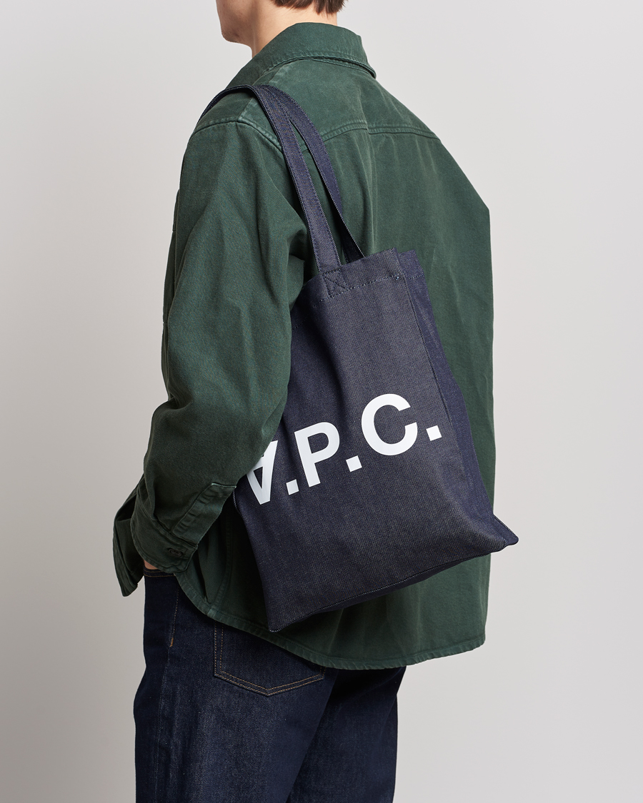 Homme | Tote bags | A.P.C. | Laure Tote Bag Indigo