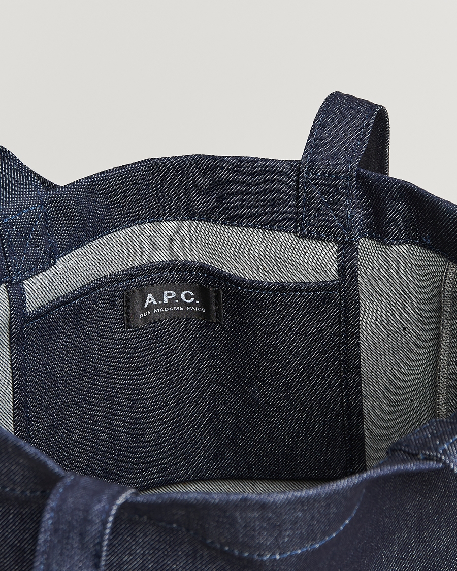 Homme | A.P.C. Laure Tote Bag Indigo | A.P.C. | Laure Tote Bag Indigo