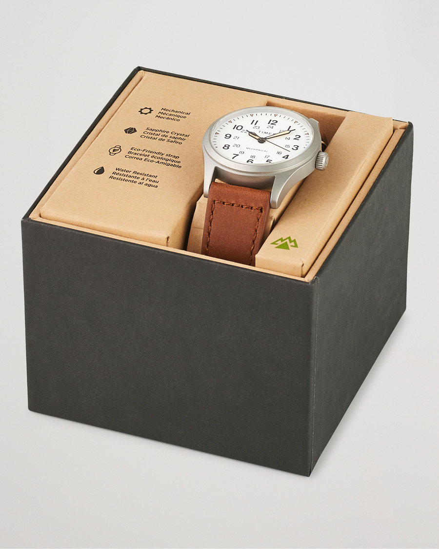 Homme | Timex Field Post Mechanical Watch 38mm White Dial | Timex | Field Post Mechanical Watch 38mm White Dial