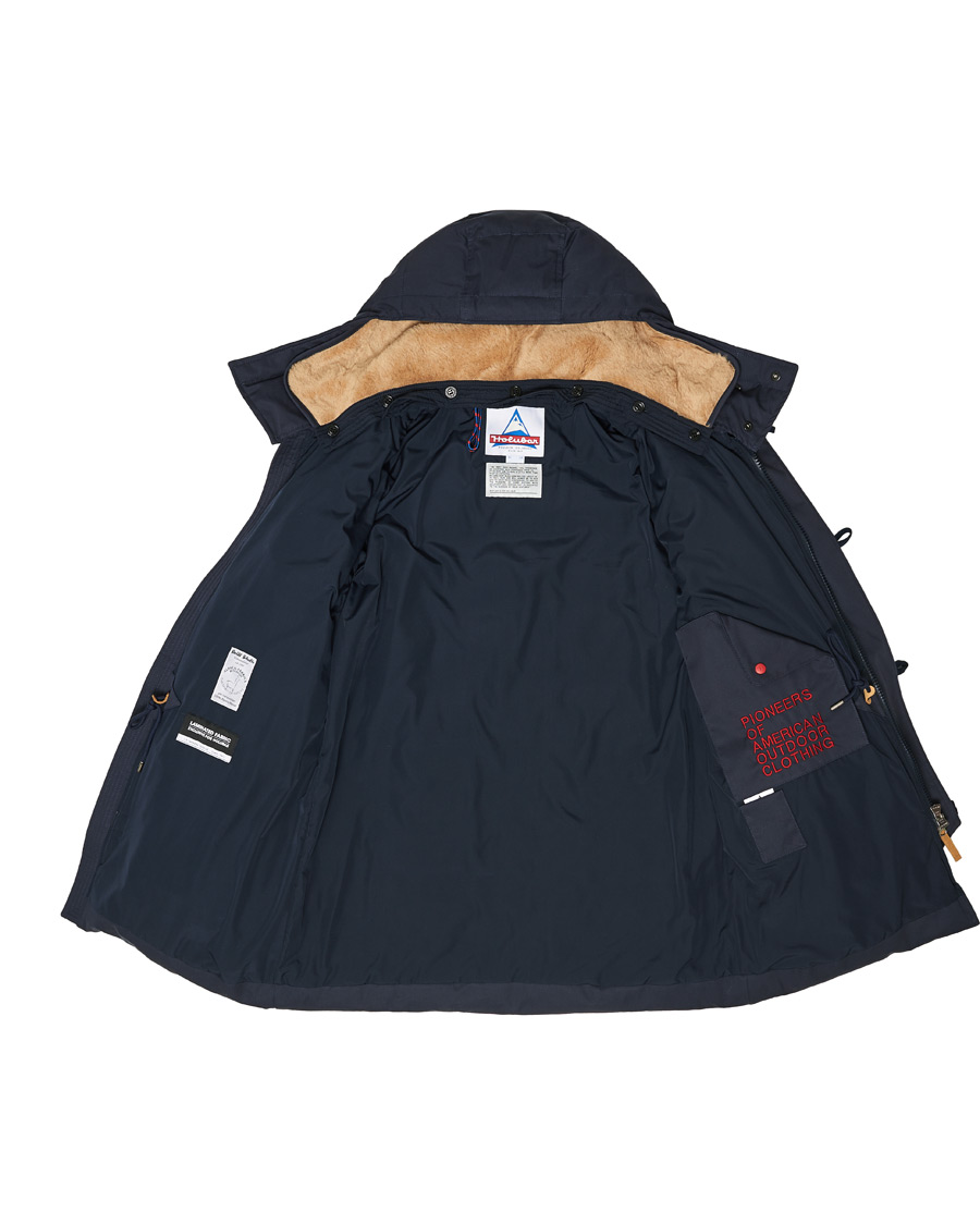 Homme | Manteaux Et Vestes | Holubar | M289 Boulder Cotton Parka New Blue