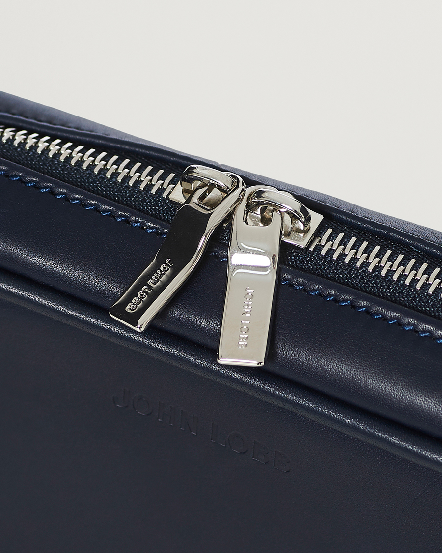 Homme | Entretien Chaussures | John Lobb | Shoe Care Travel Case Navy