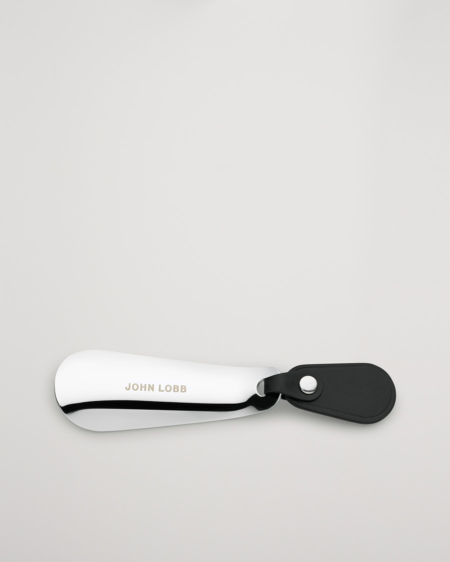 Homme | John Lobb Shoe Horn Black Metal | John Lobb | Shoe Horn Black Metal