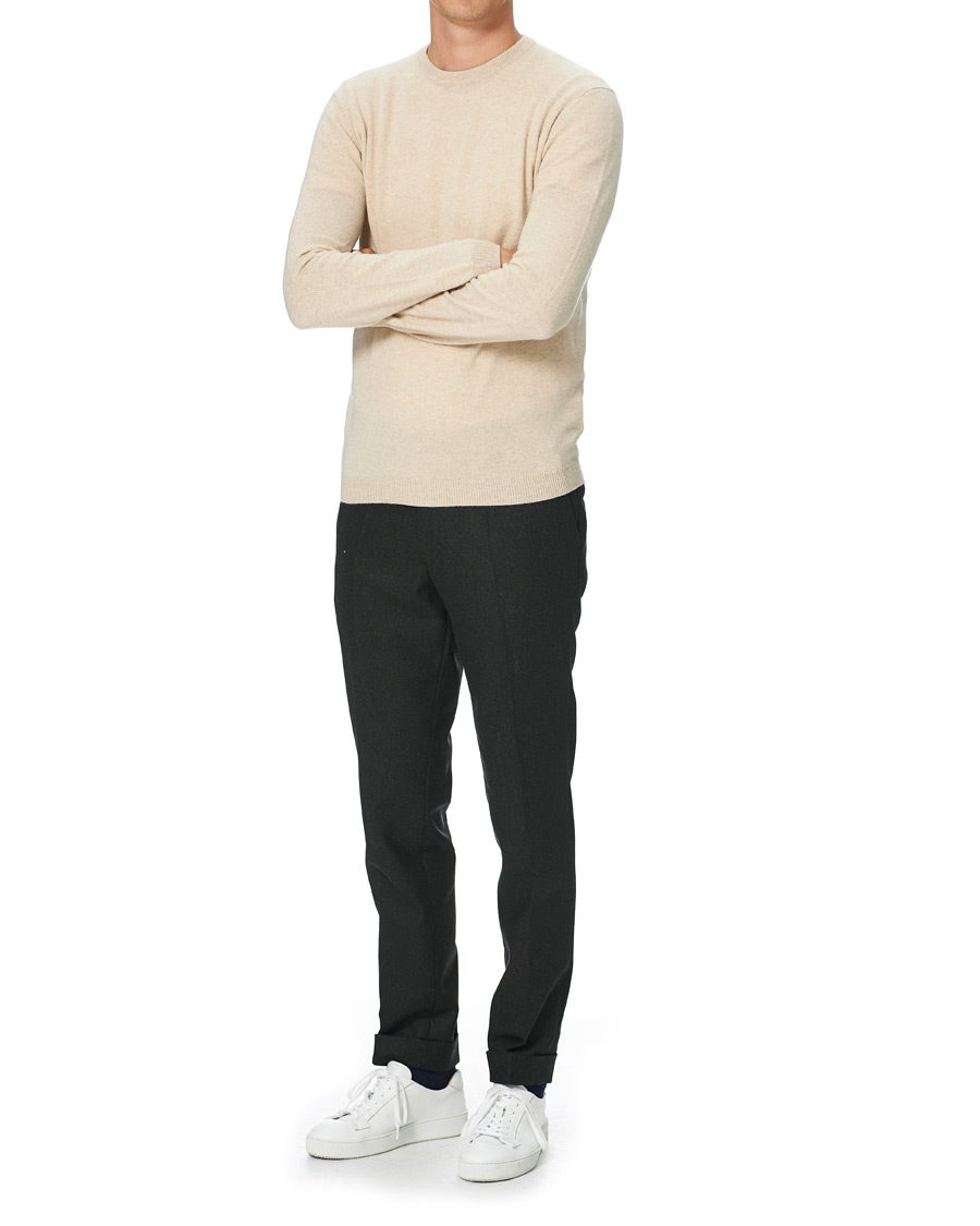Homme | Pulls Et Tricots | People's Republic of Cashmere | Cashmere Roundneck Oatmilk