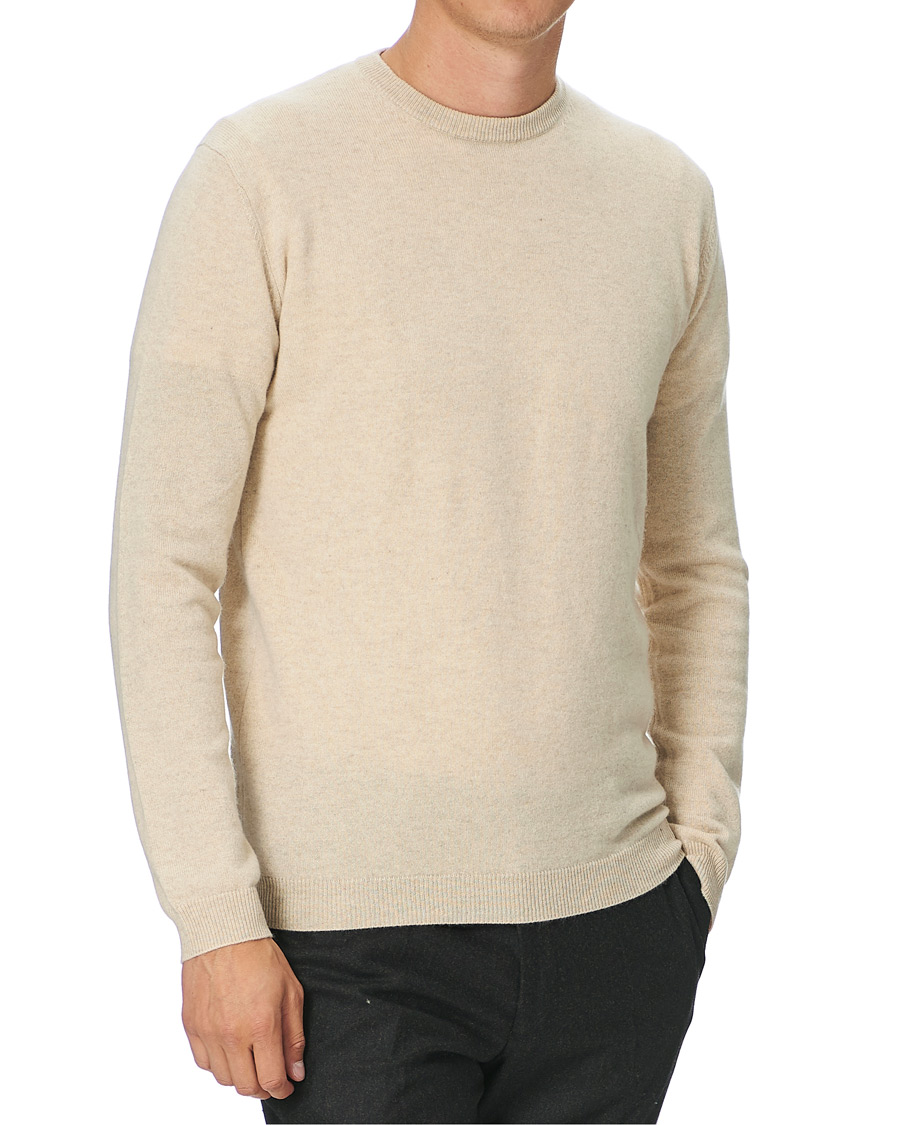 Homme | Pulls Et Tricots | People's Republic of Cashmere | Cashmere Roundneck Oatmilk