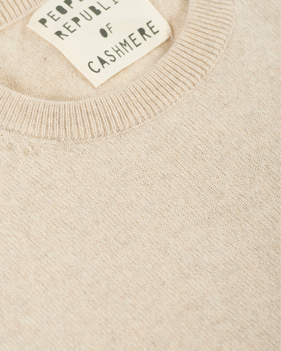 Homme | Pulls Et Tricots | People's Republic of Cashmere | Cashmere Roundneck Oatmilk