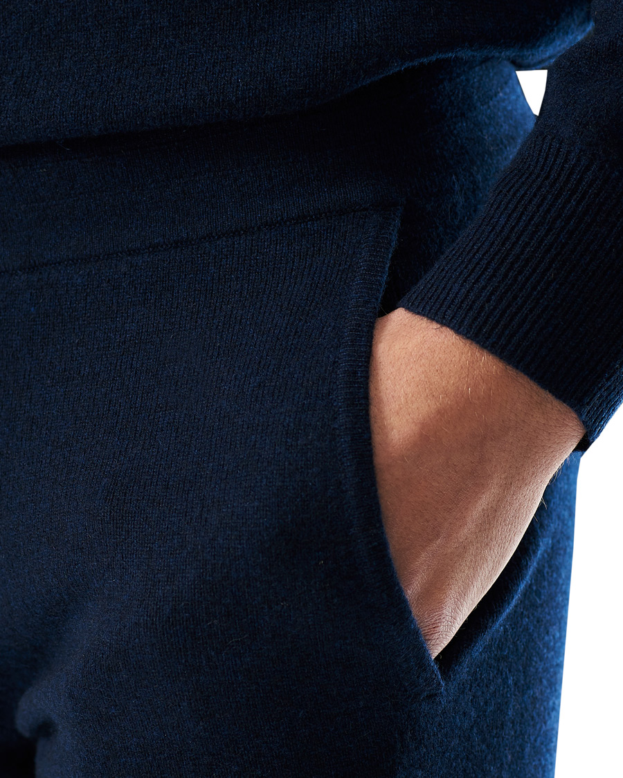 Homme | Pantalons | People's Republic of Cashmere | Cashmere Sweatpants Navy