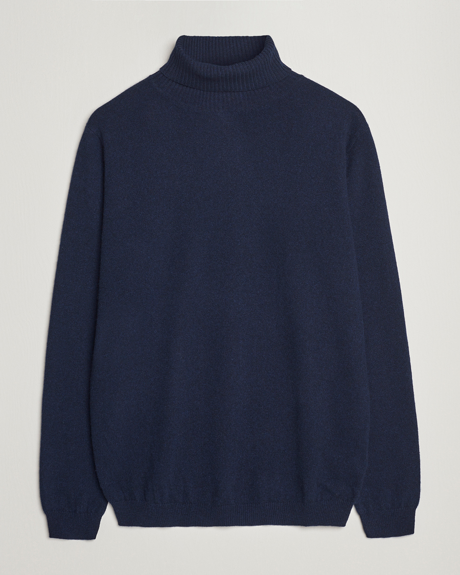 Homme | Pulls Et Tricots | People's Republic of Cashmere | Cashmere Turtleneck Navy