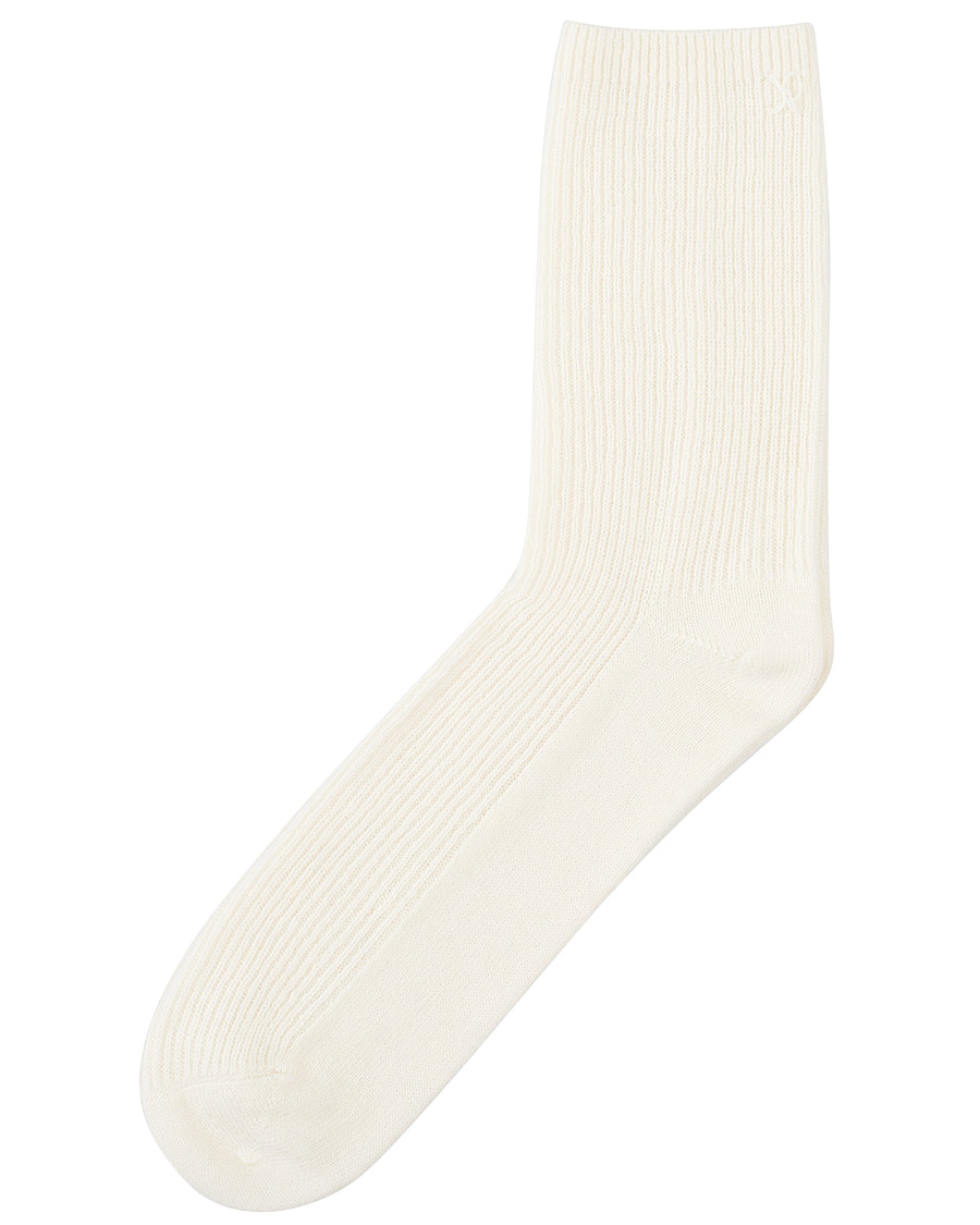 Homme | Sous-Vêtements Et Chaussettes | People's Republic of Cashmere | Cashmere Socks White
