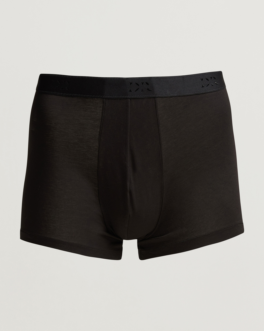 Homme | Sous-Vêtements Et Chaussettes | Derek Rose | Pima Cotton Stretch Trunk Black