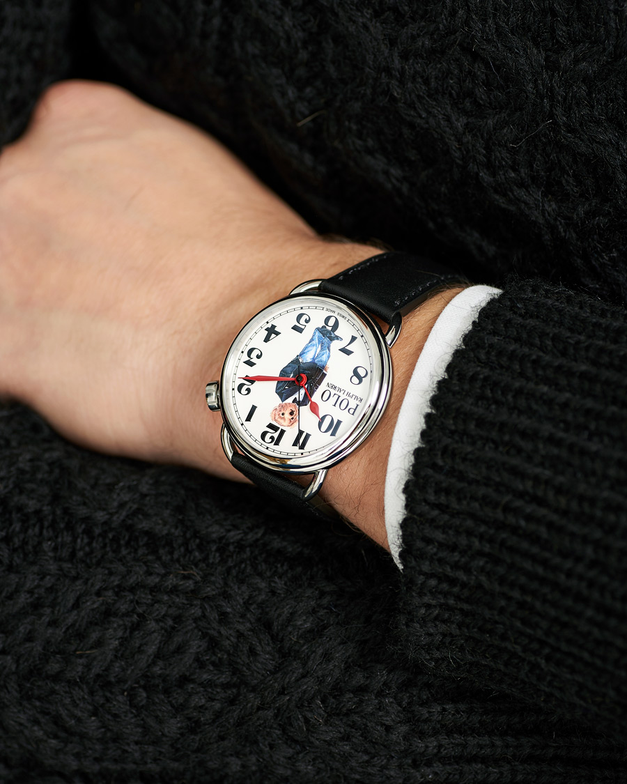 Homme | Polo Ralph Lauren 42mm Automatic Denim Tux Bear White Dial | Polo Ralph Lauren | 42mm Automatic Denim Tux Bear White Dial